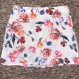 Forever 21 floral skirt size XS